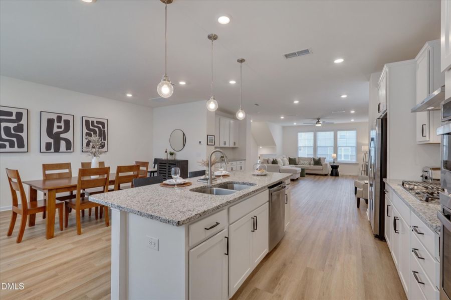 Open Kitchen and Dining