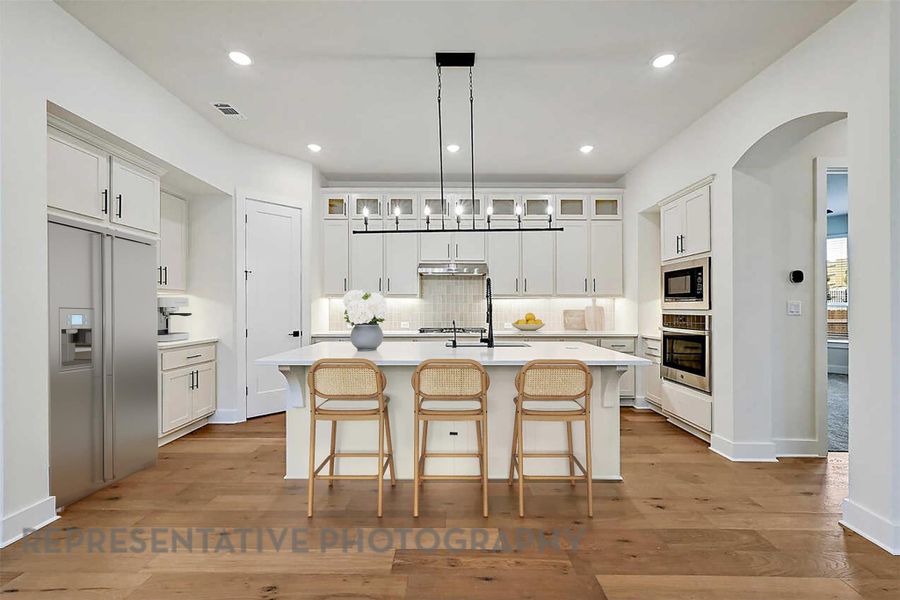 Furnished interior view inside a new home in Parkside On The River: 50ft. lots, Georgetown (Image 12). Furnished interior view inside a new home in Parkside On The River: 50ft. lots, Georgetown (Image 12).