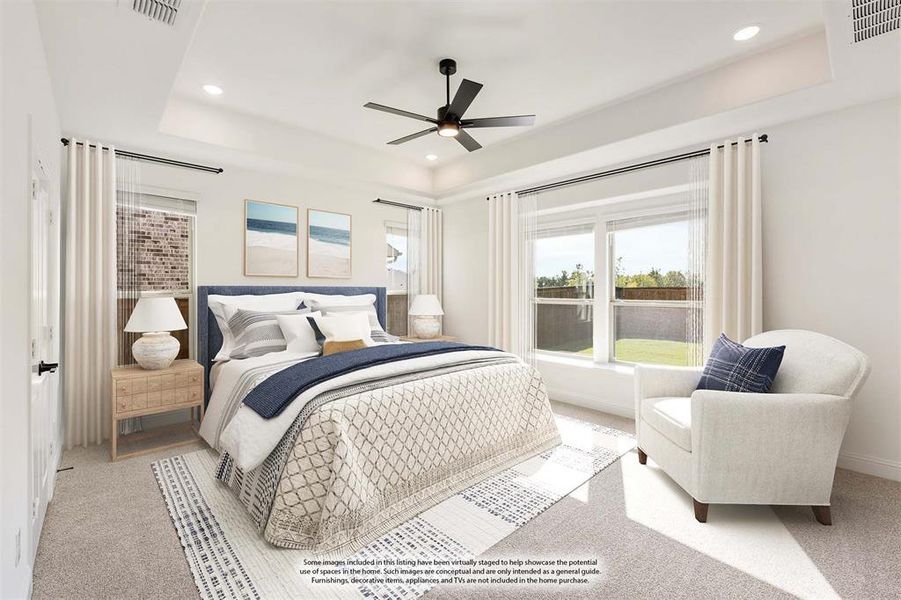 Furnished interior view inside a new home in Terracina, Rockwall (Image 5).