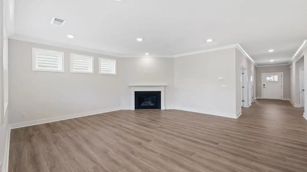 Representative unfurnished interior of a home built from the Bristol by D.R. Horton in Shadow Stone, Simpsonville (Image 25).