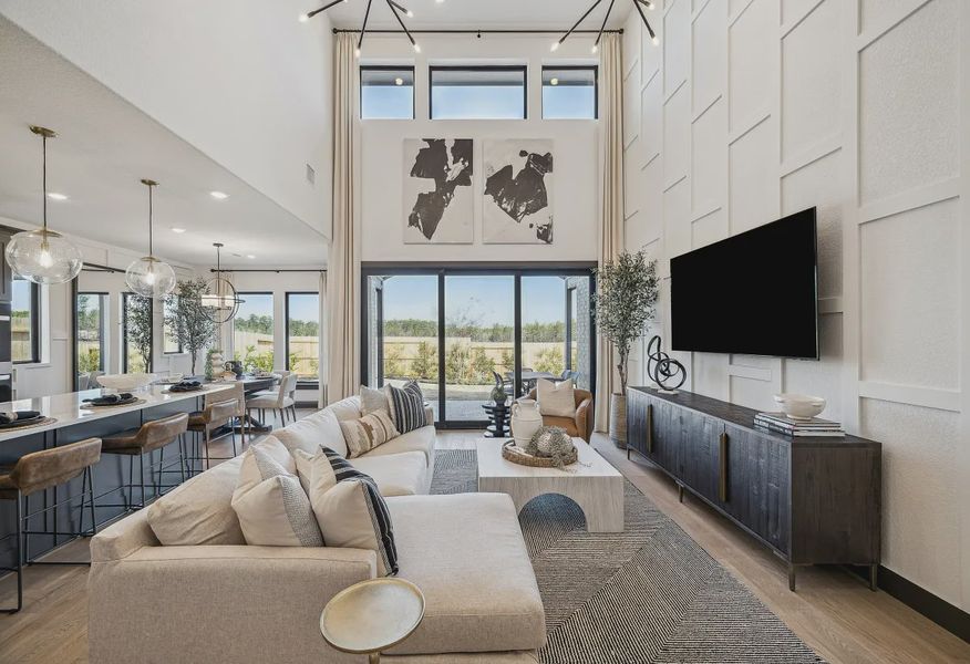 Plan 4069 Great Room - Staged - 6 of 26