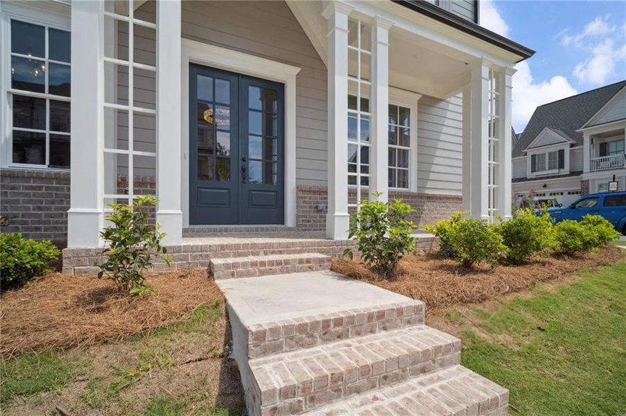 Exterior details and patio area of a home in , Woodstock (Image 3).
