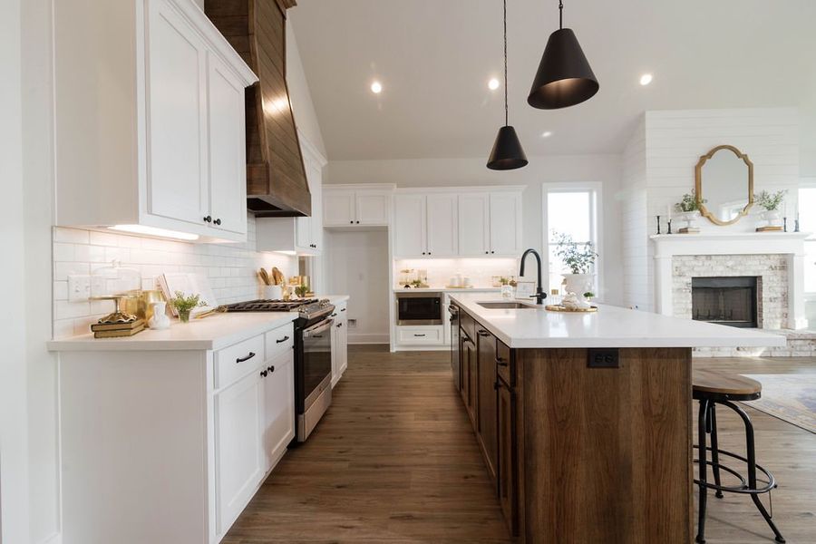 Representative furnished interior of a home built from the The Lydia by Reece Homes in Harvest Meadows, Bryan (Image 8).