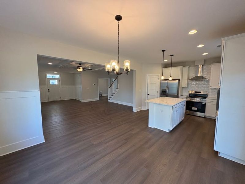Spacious, unfurnished interior of a new home in Riverside Cove, Wilmington (Image 22).