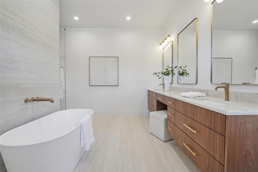 Furnished interior view inside a new home in , Dallas (Image 6). Furnished interior view inside a new home in , Dallas (Image 6).