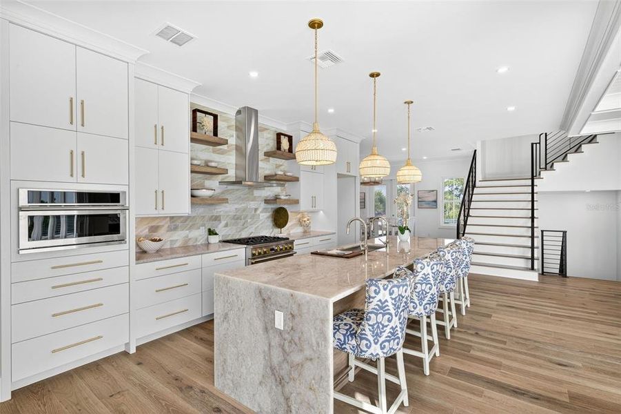 Furnished interior view inside a new home in , St. Petersburg (Image 16).