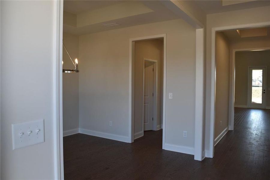 Spacious, unfurnished interior of a new home in Soleil Summit Chase, Snellville (Image 12). Spacious, unfurnished interior of a new home in Soleil Summit Chase, Snellville (Image 12).