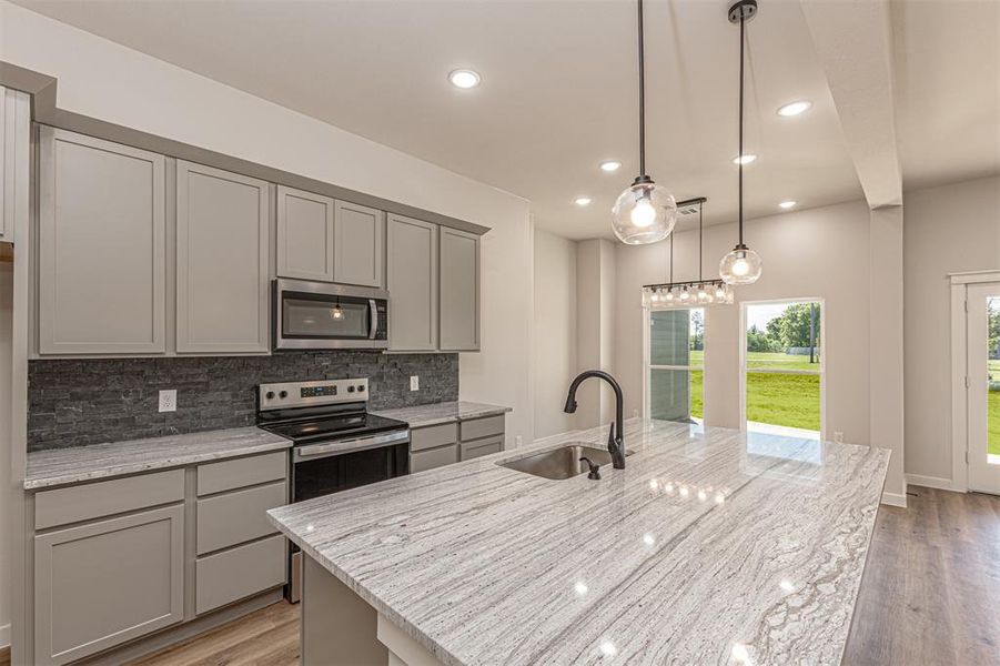 Furnished interior view inside a new home in , Wills Point (Image 12).