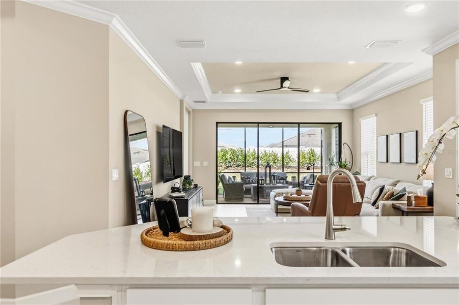 Furnished interior view inside a new home in , Lakewood Ranch (Image 31).