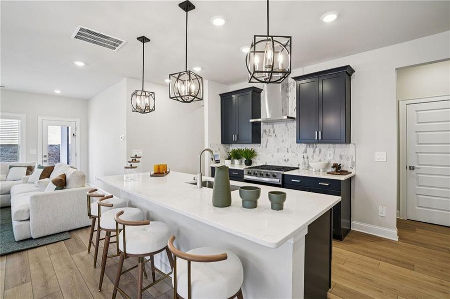 Furnished interior view inside a new home in Hemingway - Reserve Series, Cumming (Image 14).