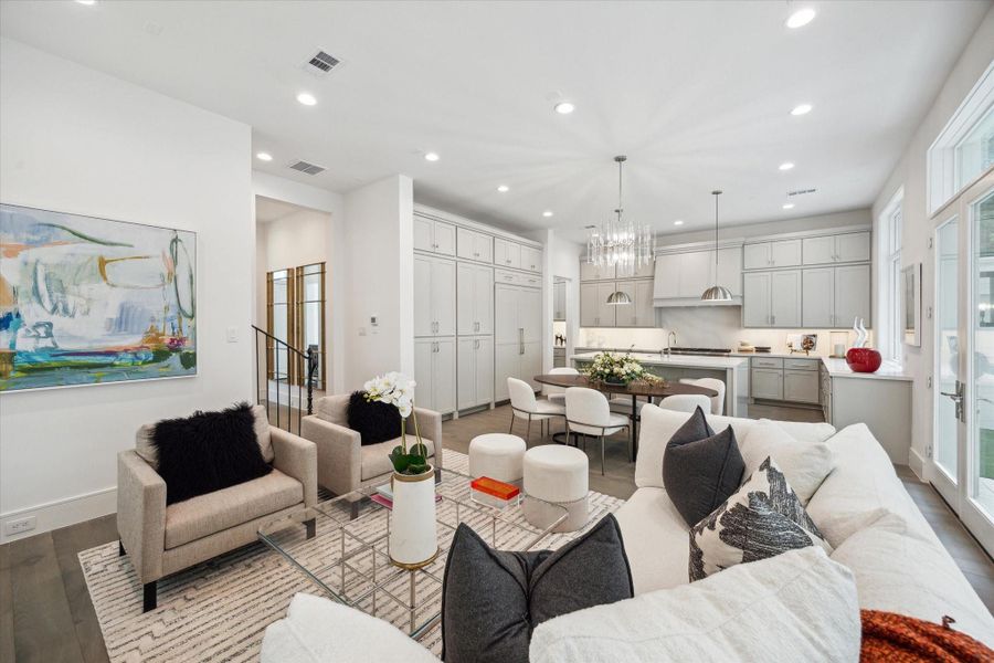 Elegant spaces throughout. *Photo is of another home in the community and for informational purposes only.