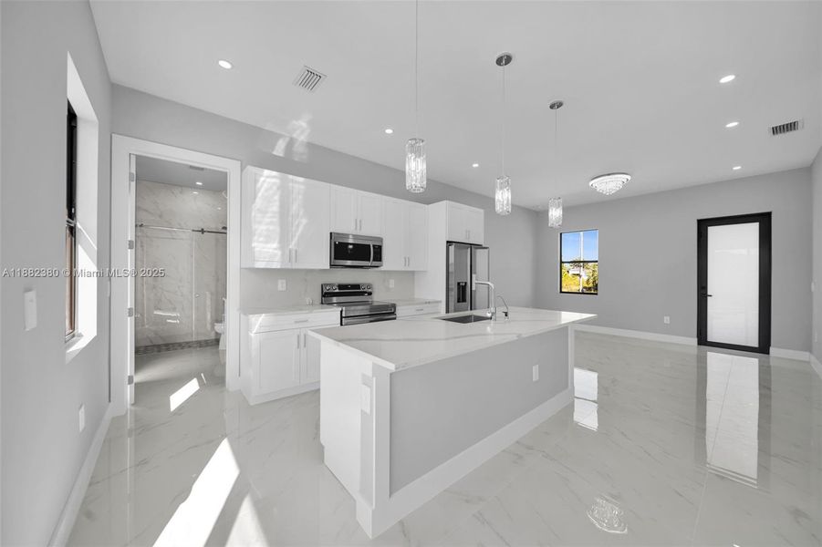Furnished interior view inside a new home in , Lehigh Acres (Image 4).