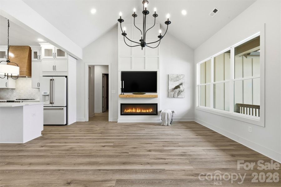 Furnished interior view inside a new home in , Maiden (Image 11).