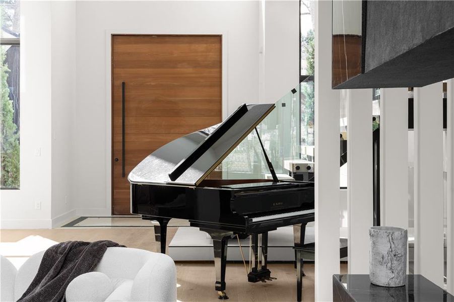 Furnished interior view inside a new home in , Atlanta (Image 8).