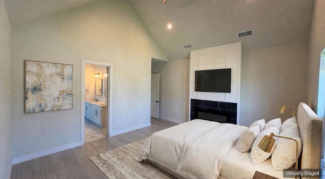 Furnished interior view inside a new home in , Forney (Image 5).