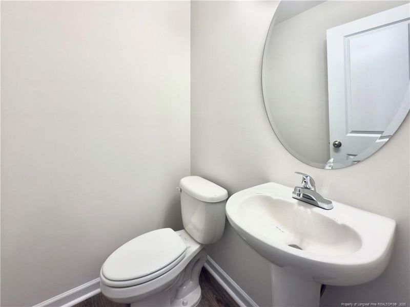 HALF BATH DOWNSTAIRS