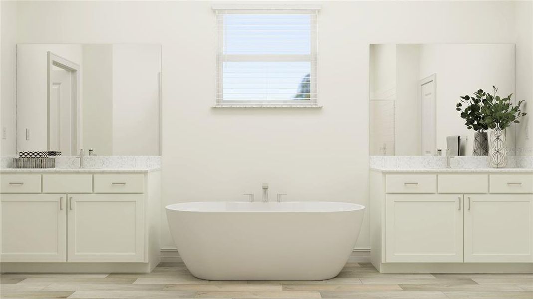 Close-up of interior finishes inside a home in Two Rivers: The Executives, Zephyrhills (Image 12).