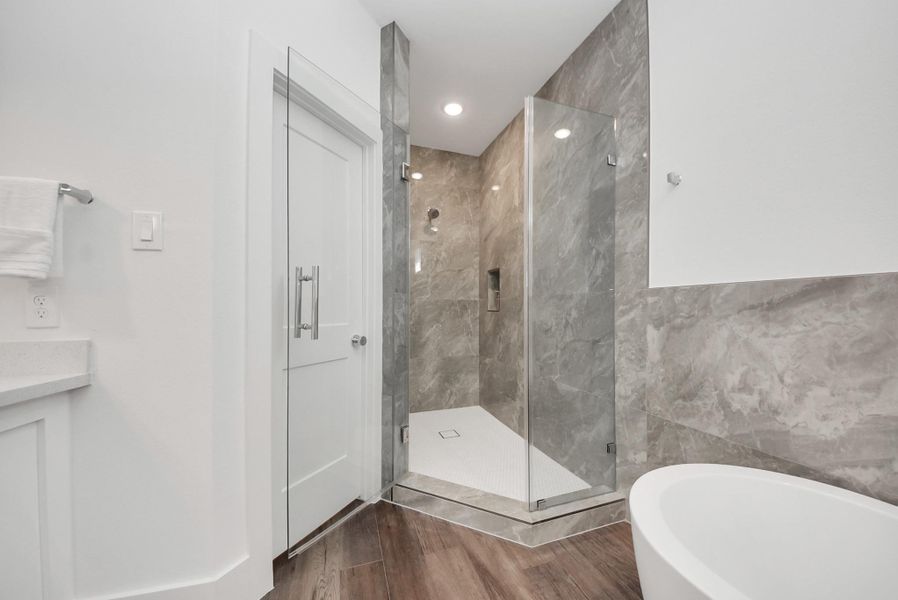 Furnished interior view inside a new home in Carver Landing, Houston (Image 30).