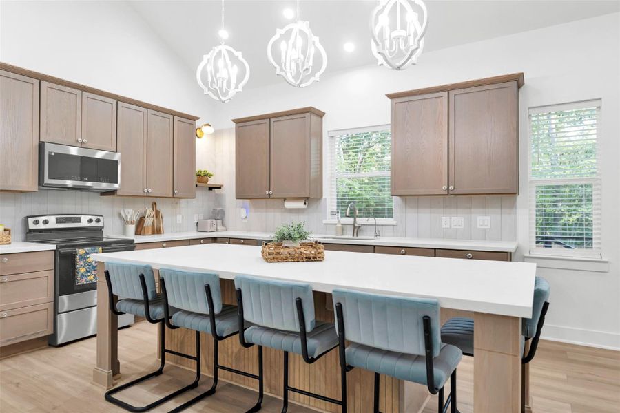 Furnished interior view inside a new home in , Montgomery (Image 39).