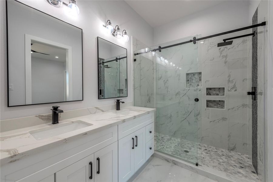 Furnished interior view inside a new home in , Galveston (Image 6). Furnished interior view inside a new home in , Galveston (Image 6).