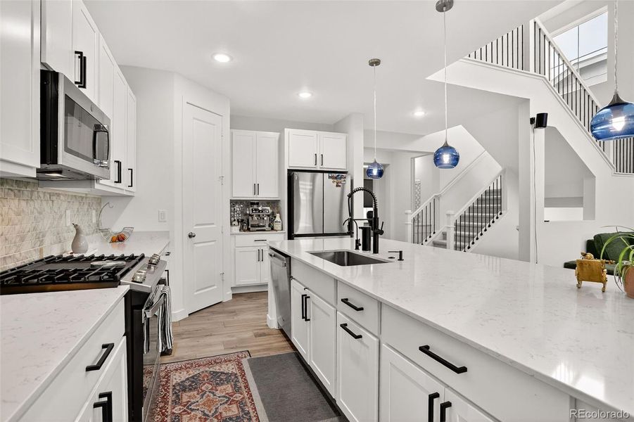Furnished interior view inside a new home in , Parker (Image 15).