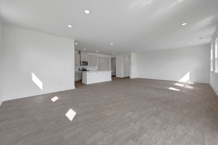 Spacious, unfurnished interior of a new home in McAlister Creek, Clayton (Image 15).
