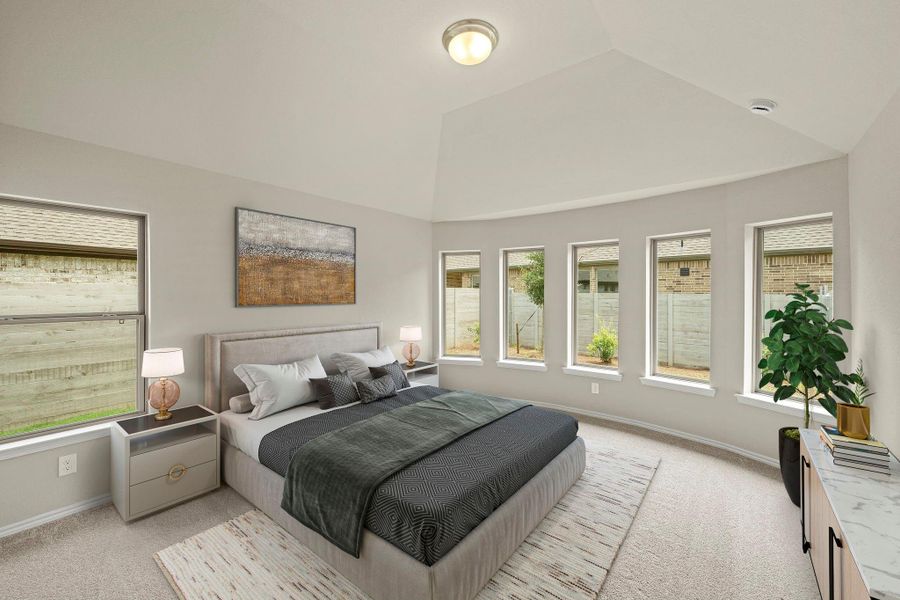 Furnished interior view inside a new home in Two Step Farm, Montgomery (Image 10). Furnished interior view inside a new home in Two Step Farm, Montgomery (Image 10).