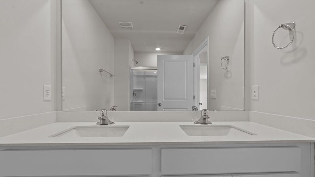 Furnished interior view inside a new home in Quail Haven, Winston-Salem (Image 8).