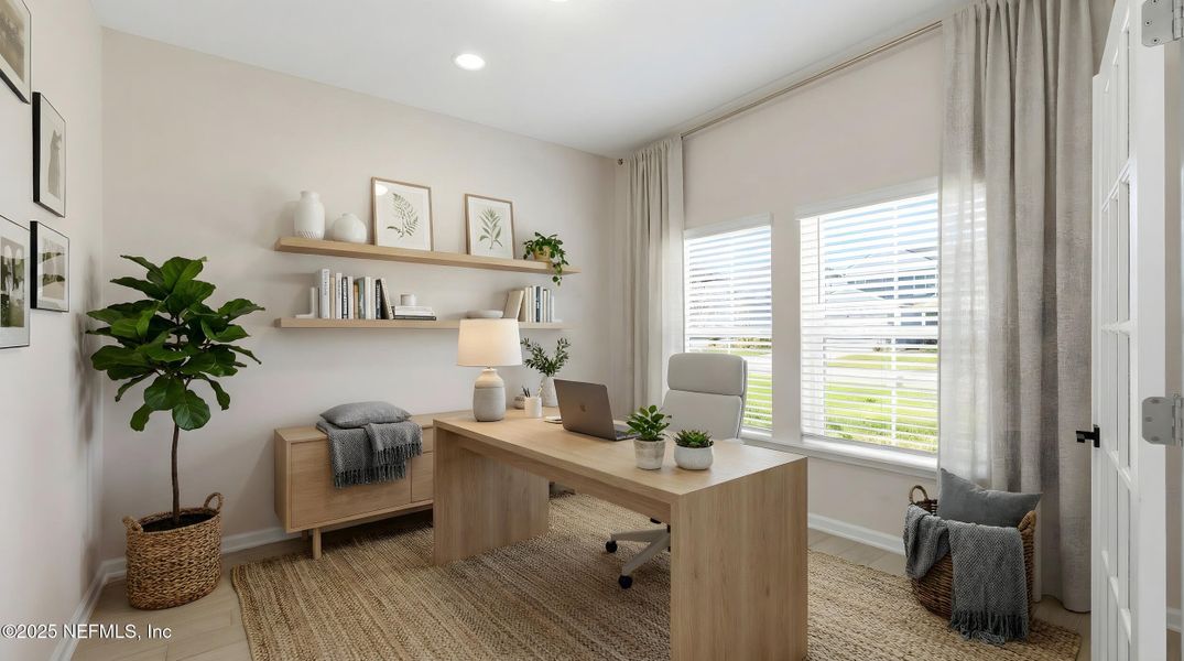 Furnished interior view inside a new home in Silver Landing at SilverLeaf, St. Augustine (Image 6).