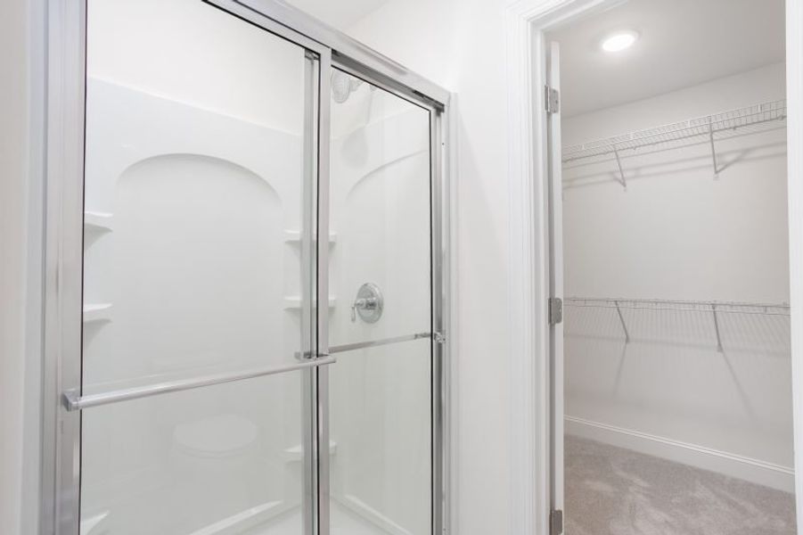 Representative furnished interior of a home built from the Cayman by Keystone Homes NC in Weybridge, Burlington (Image 12).