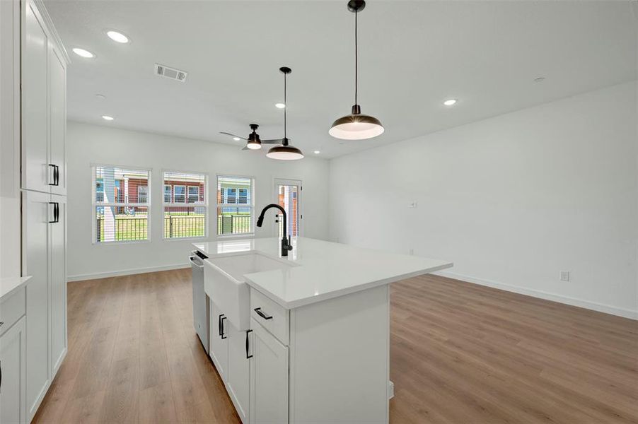 Furnished interior view inside a new home in Providence Commons, Providence Village (Image 11).