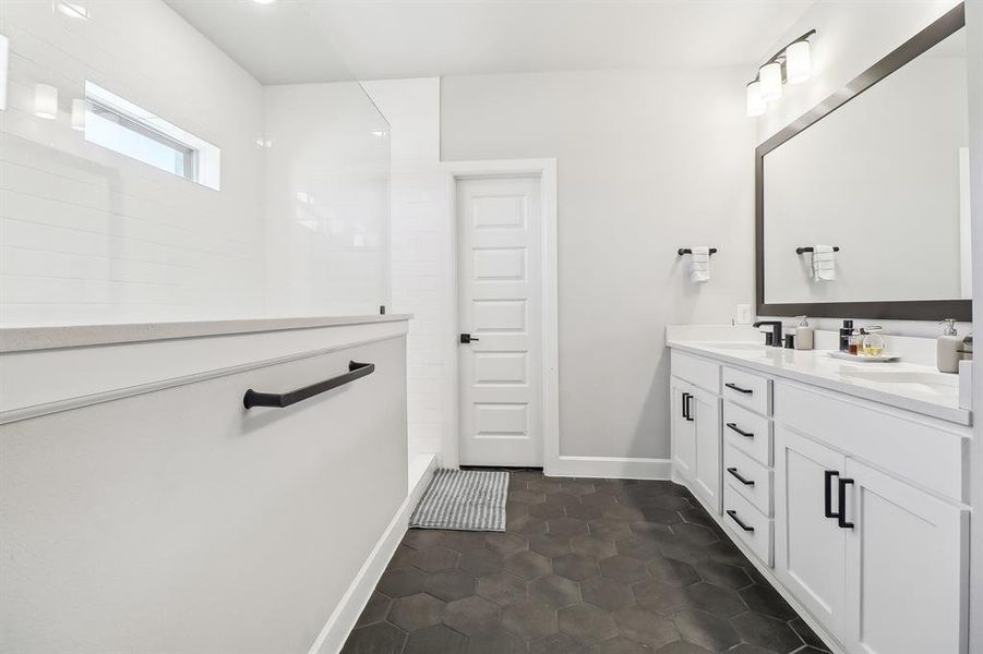 Furnished interior view inside a new home in , Arlington (Image 25).