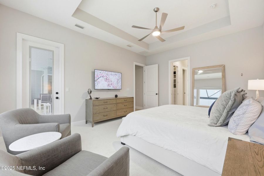 Furnished interior view inside a new home in , St. Augustine (Image 32).