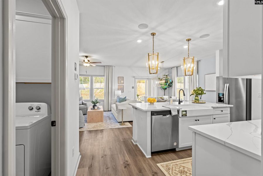 Furnished interior view inside a new home in Peachtree Hills, Lexington (Image 5).