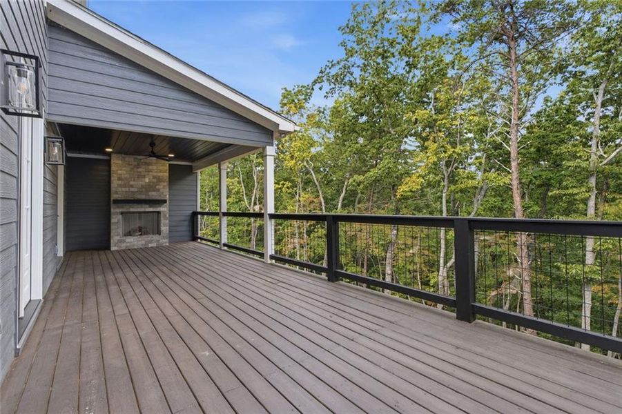Exterior details and patio area of a home in , Ball Ground (Image 37).