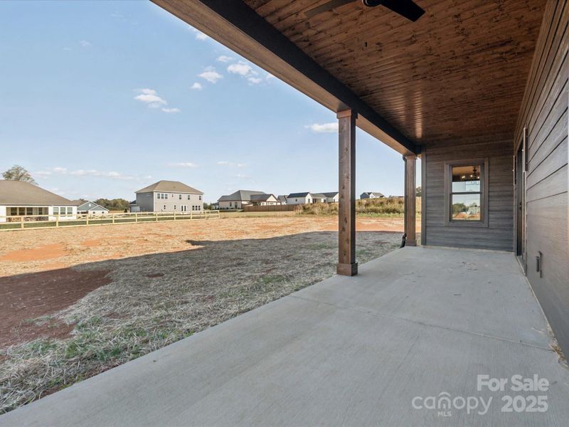Exterior details and patio area of a home in , Salisbury (Image 28).