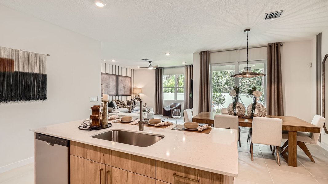 Representative furnished interior of a home built from the Cali by D.R. Horton in Sandpiper Square, Stuart (Image 13).