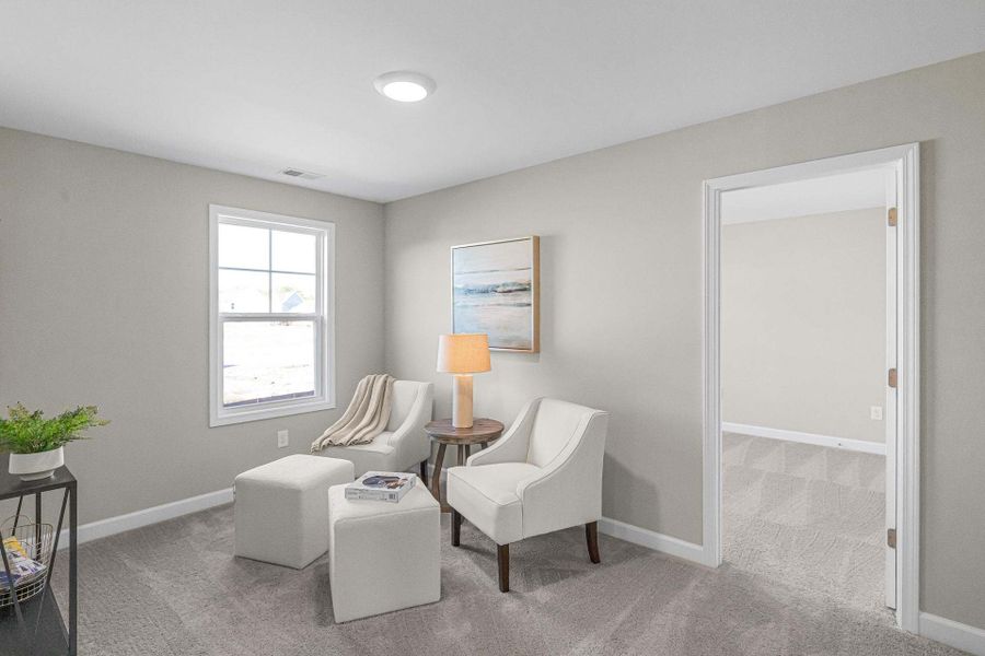 Representative furnished interior of a home built from the Meadowbrook by Caviness & Cates Communities in Sutherland Station at Olde Liberty, Franklinton (Image 225). Representative furnished interior of a home built from the Meadowbrook by Caviness & Cates Communities in Sutherland Station at Olde Liberty, Franklinton (Image 225).