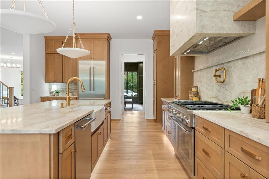 Furnished interior view inside a new home in , Roswell (Image 16).