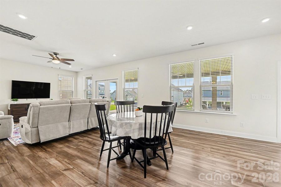 Furnished interior view inside a new home in , York (Image 11).