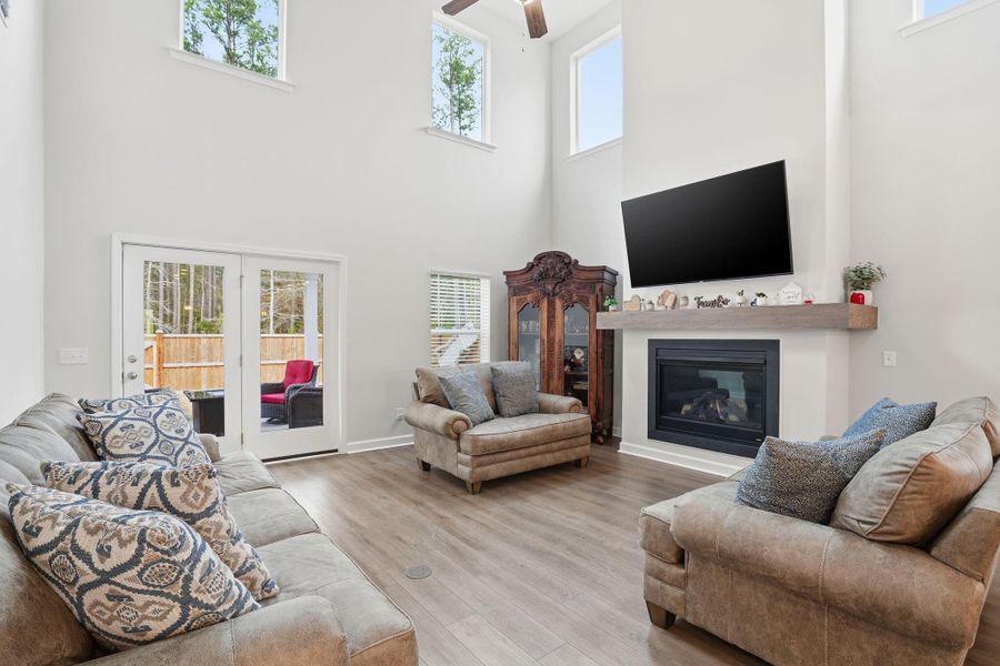 Furnished interior view inside a new home in Watson Hill, Summerville (Image 5).