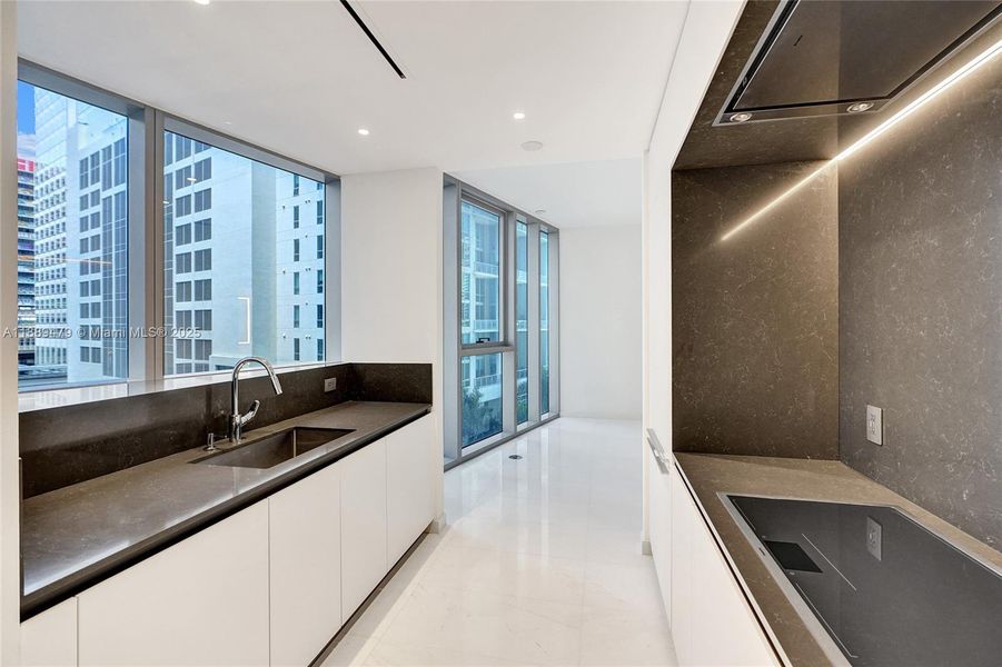 Furnished interior view inside a new home in , Miami (Image 15).