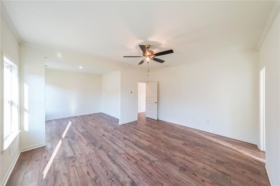 Spacious, unfurnished interior of a new home in , Dawsonville (Image 21).