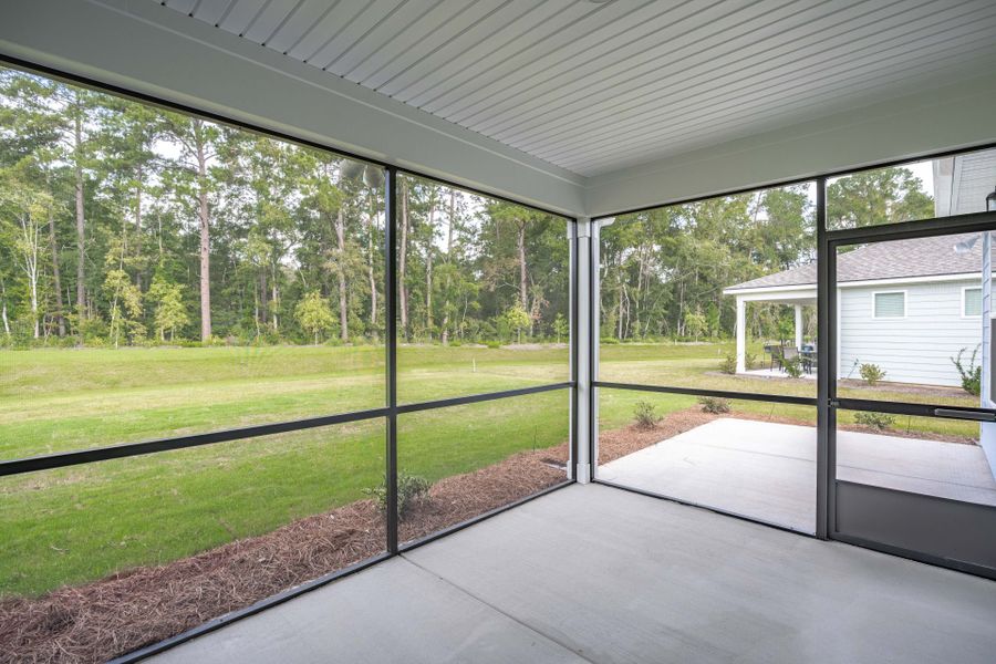 Exterior details and patio area of a home in Del Webb Charleston at Nexton, Summerville (Image 34). Exterior details and patio area of a home in Del Webb Charleston at Nexton, Summerville (Image 34).