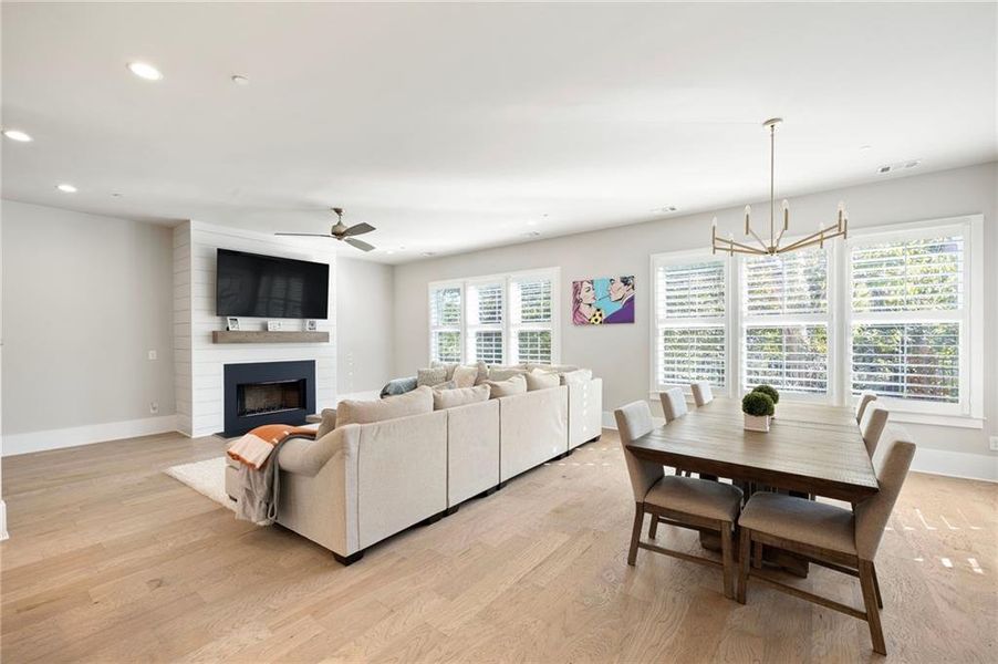 Furnished interior view inside a new home in , Marietta (Image 27).
