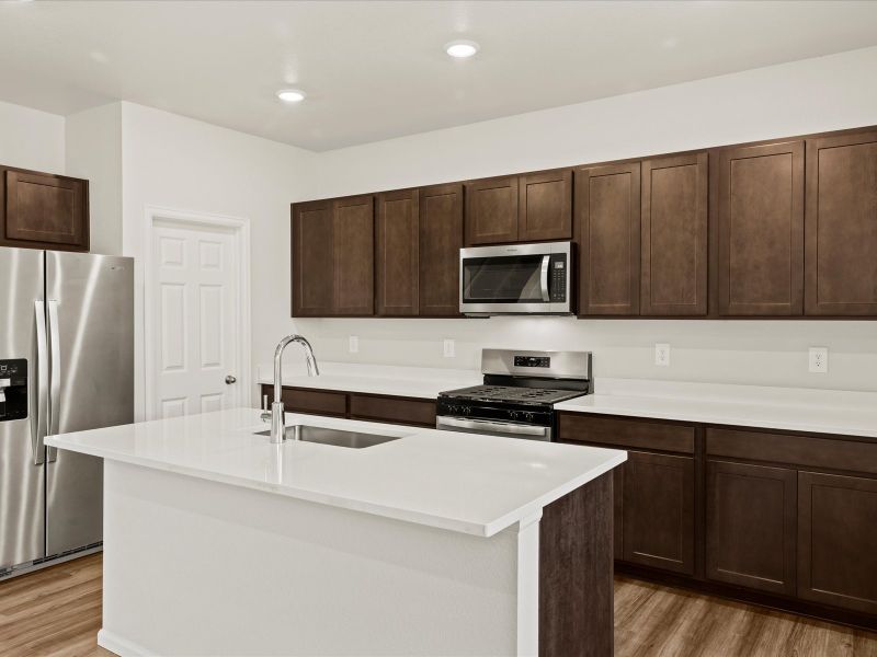 Furnished interior view inside a new home in Westgate, Greeley (Image 3).