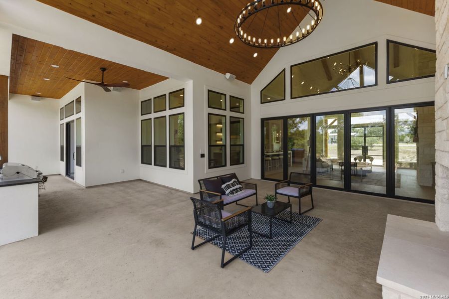 Exterior details and patio area of a home in , Bandera (Image 32). Exterior details and patio area of a home in , Bandera (Image 32).