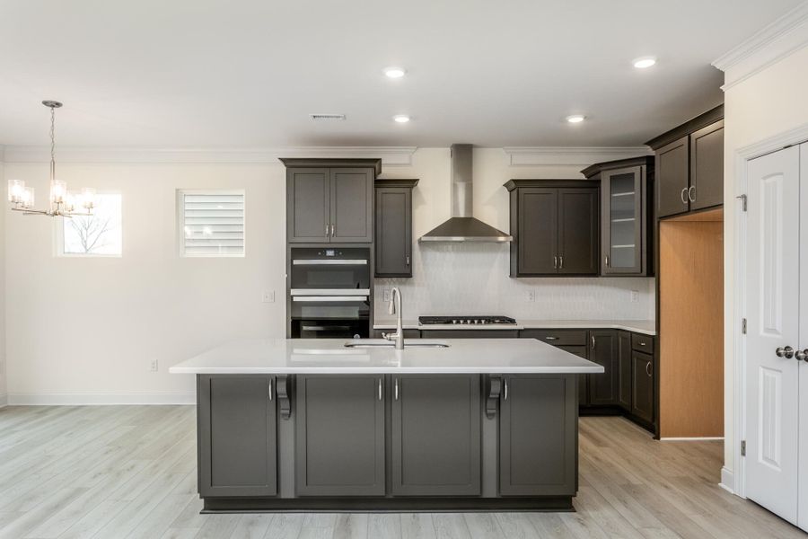Furnished interior view inside a new home in Ford Meadows, Garner (Image 9). Furnished interior view inside a new home in Ford Meadows, Garner (Image 9).