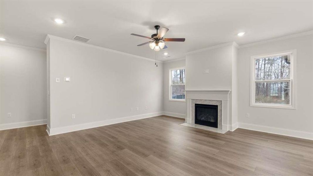 Spacious, unfurnished interior of a new home in Holland Estates, Powder Springs (Image 30).
