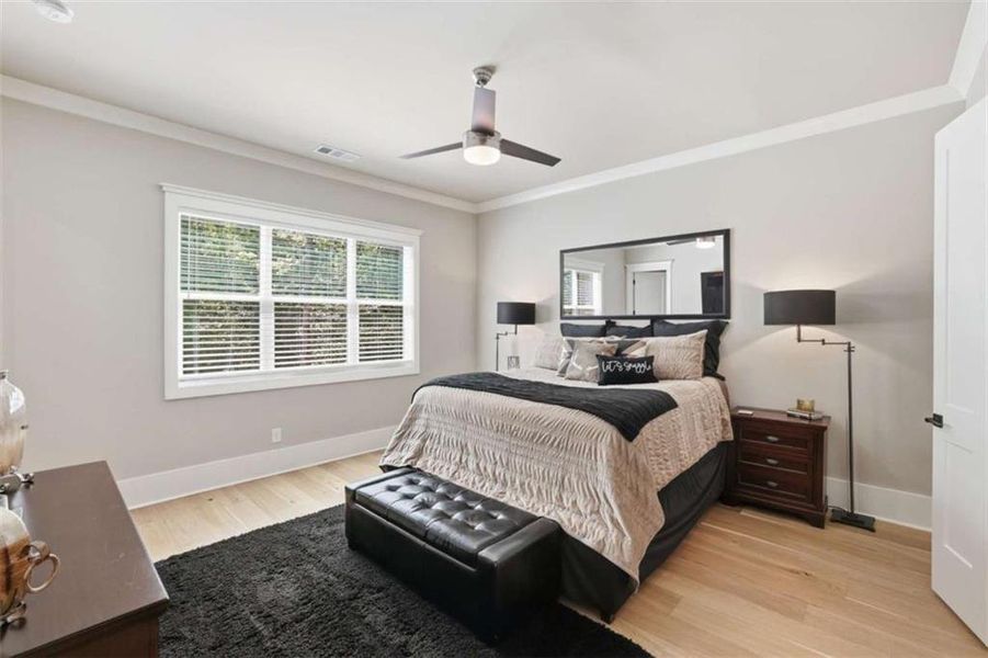 Furnished interior view inside a new home in , Clarkesville (Image 54).